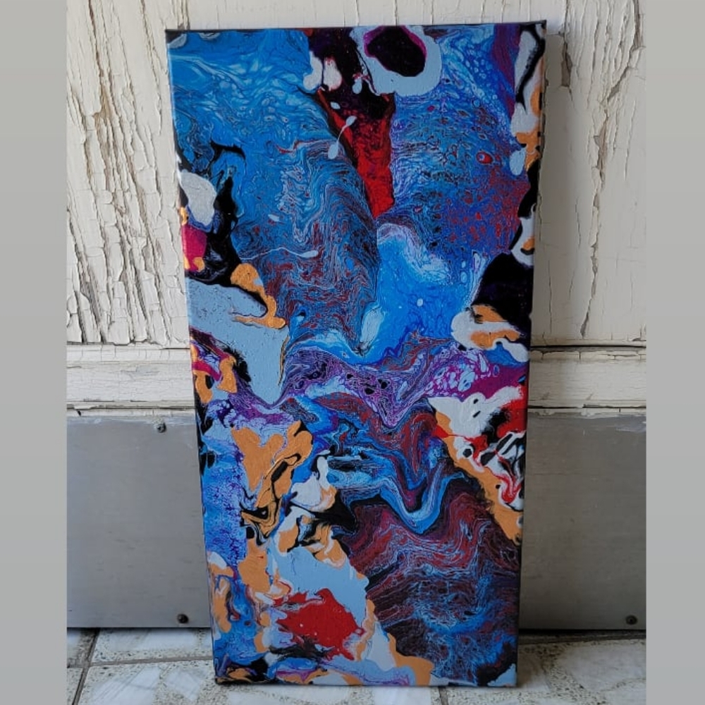 10x20 Acrylic Pouring Stretch Canvas